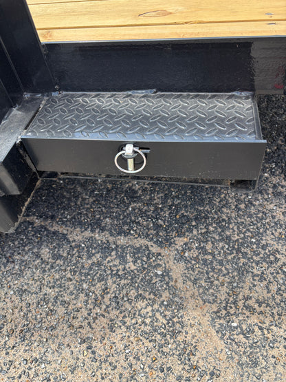 83" x 16' TA Utility Trailer Big Tex #70PI-16R1A-4PBK