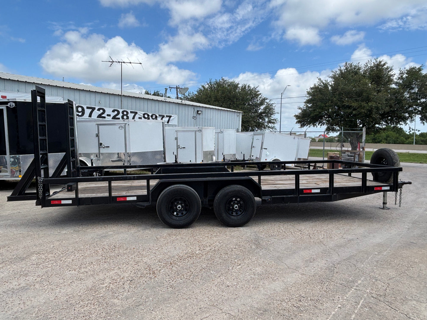 83" x 20' Equipment Trailer Salvation #23236 - Used