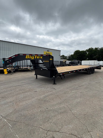 102 x 30' (25 + 5) GN Trailer Big Tex #16GN-30D5A-MRBK
