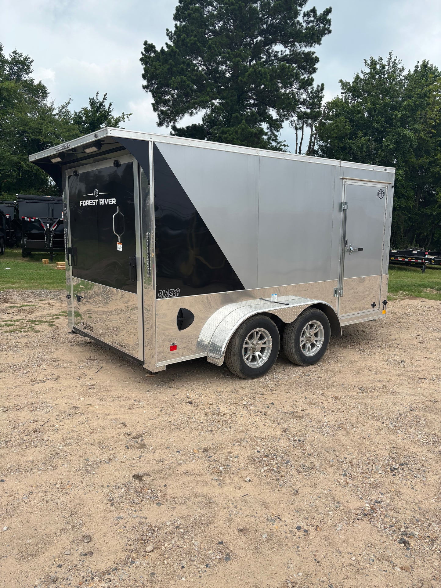 7 x 12' Low Hauler Motorcycle Trailer Cargo Mate #TXBL712TA2