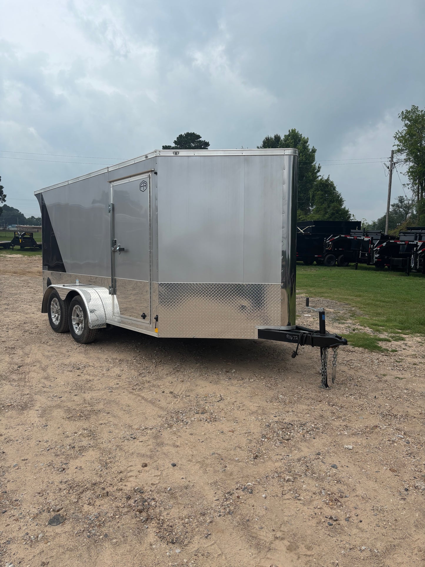 7 x 12' Low Hauler Motorcycle Trailer Cargo Mate #TXBL712TA2