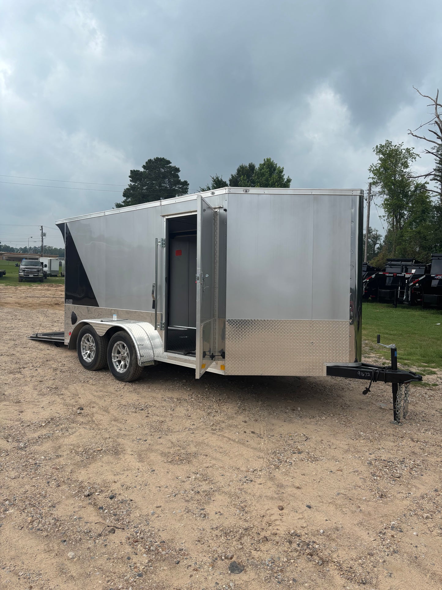 7 x 12' Low Hauler Motorcycle Trailer Cargo Mate #TXBL712TA2