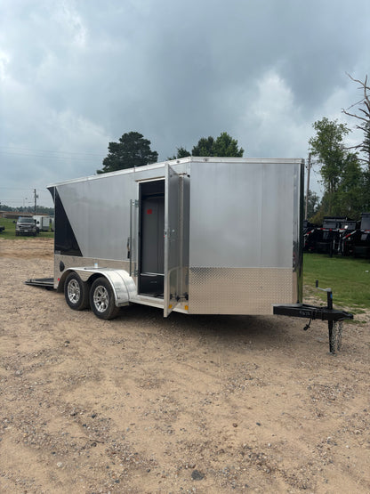 7 x 12' Low Hauler Motorcycle Trailer Cargo Mate #TXBL712TA2