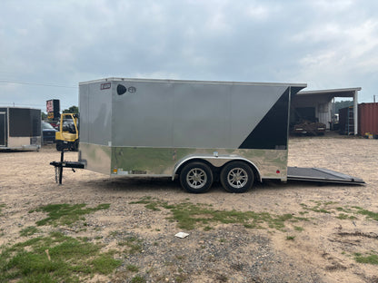 7 x 12' Low Hauler Motorcycle Trailer Cargo Mate #TXBL712TA2