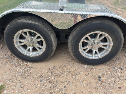 7 x 12' Low Hauler Motorcycle Trailer Cargo Mate #TXBL712TA2