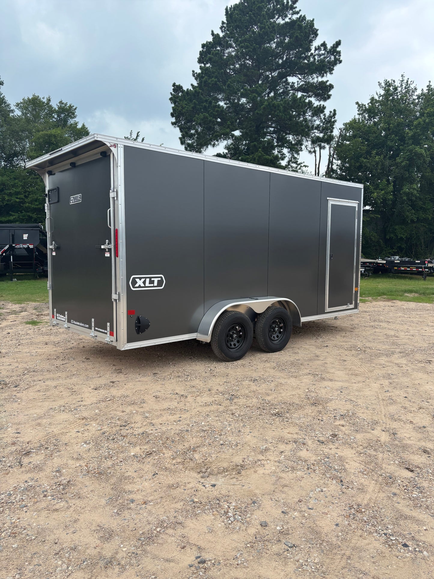 7 x 16' XLT Pro Series Enclosed TA Alcom Cargo Trailer #EZEC7X16XLT-P