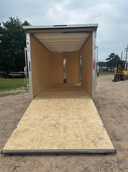 7 x 16' XLT Pro Series Enclosed TA Alcom Cargo Trailer #EZEC7X16XLT-P