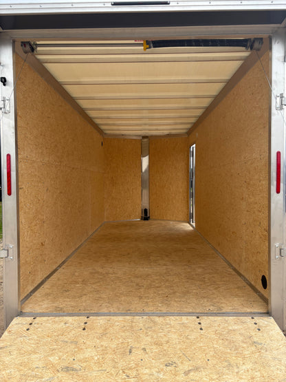 7 x 16' XLT Pro Series Enclosed TA Alcom Cargo Trailer #EZEC7X16XLT-P