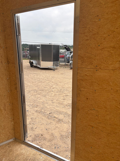 7 x 16' XLT Pro Series Enclosed TA Alcom Cargo Trailer #EZEC7X16XLT-P