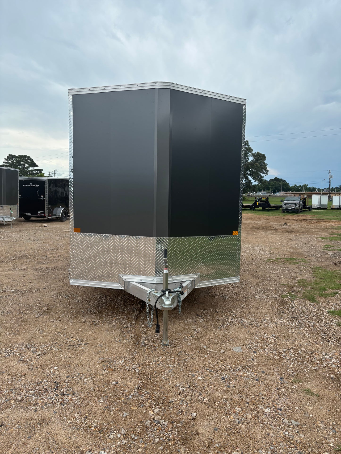 7 x 14' XLT Pro Series Enclosed TA Alcom Cargo Trailer #EZEC7X14XLT-P