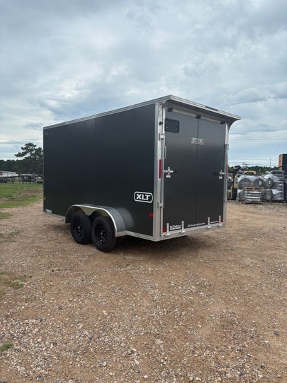 7 x 14' XLT Pro Series Enclosed TA Alcom Cargo Trailer #EZEC7X14XLT-P