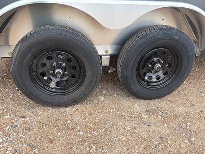 7 x 14' XLT Pro Series Enclosed TA Alcom Cargo Trailer #EZEC7X14XLT-P