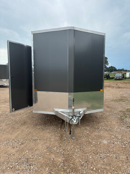 7 x 14' XLT Pro Series Enclosed TA Alcom Cargo Trailer #EZEC7X14XLT-P