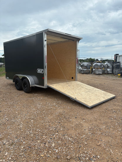 7 x 14' XLT Pro Series Enclosed TA Alcom Cargo Trailer #EZEC7X14XLT-P