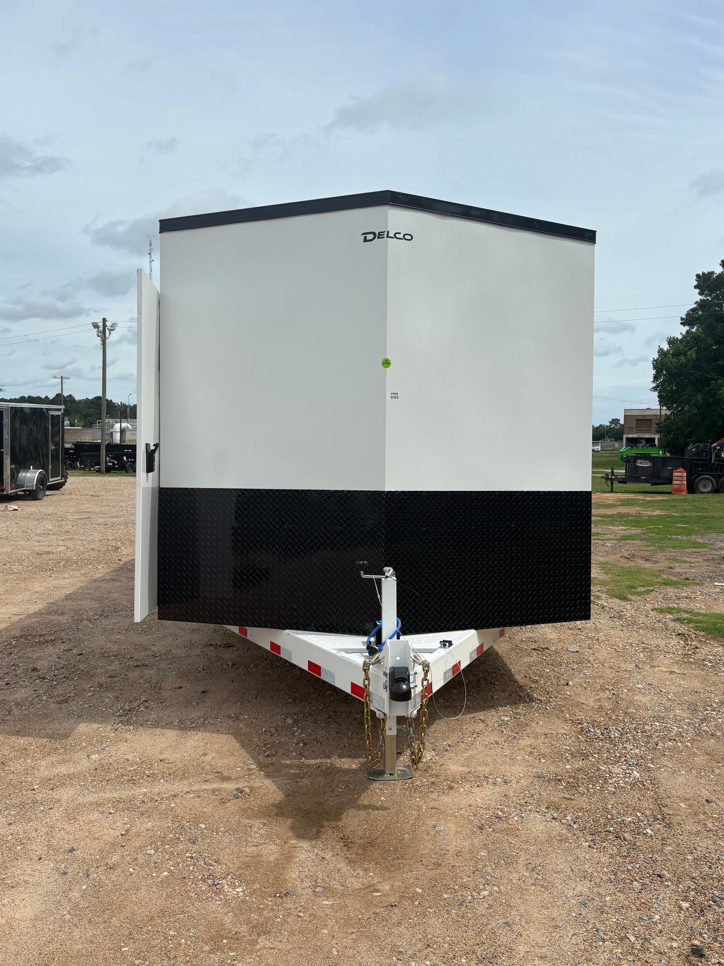 6'8" x 20' All-Steel Enclosed Trailer Cargo Delco #E720