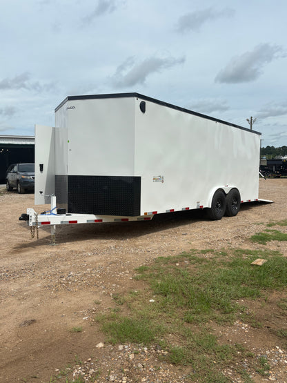 6'8" x 20' All-Steel Enclosed Trailer Cargo Delco #E720