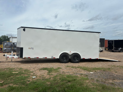 6'8" x 20' All-Steel Enclosed Trailer Cargo Delco #E720
