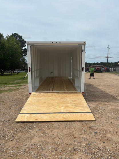 6'8" x 20' All-Steel Enclosed Trailer Cargo Delco #E720