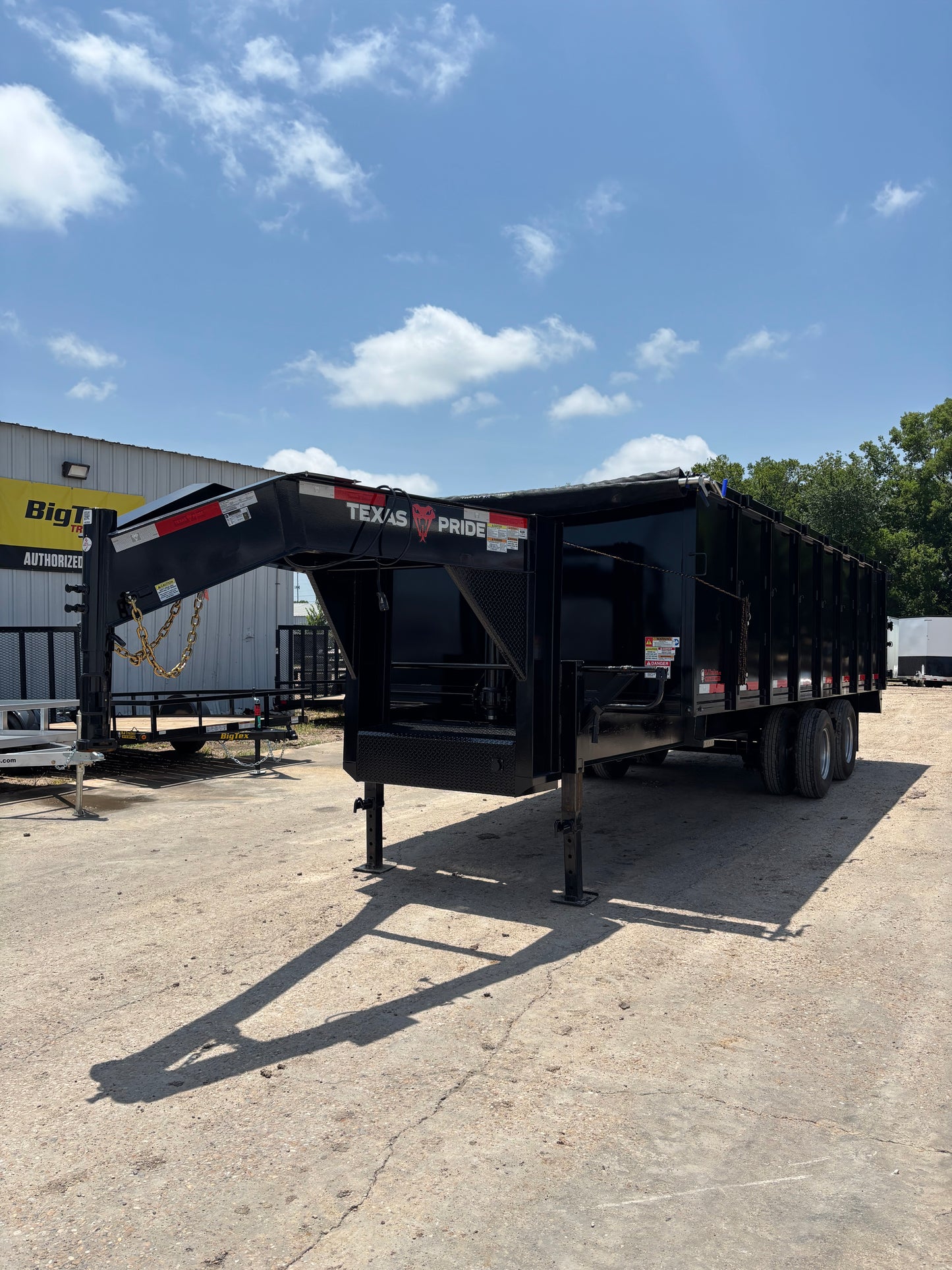 8 x 20' GN Dump Trailer Texas Pride #DT-8204-26KGN