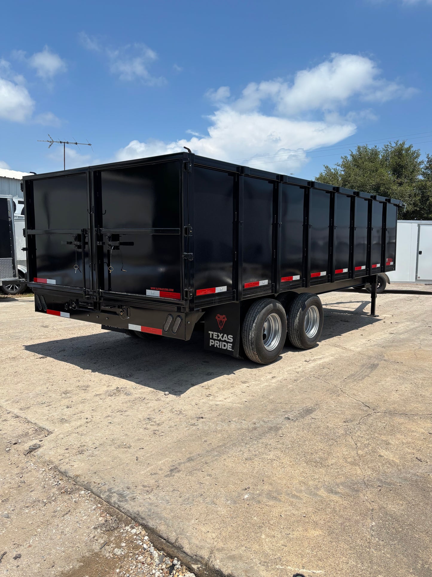 8 x 20' GN Dump Trailer Texas Pride #DT-8204-26KGN