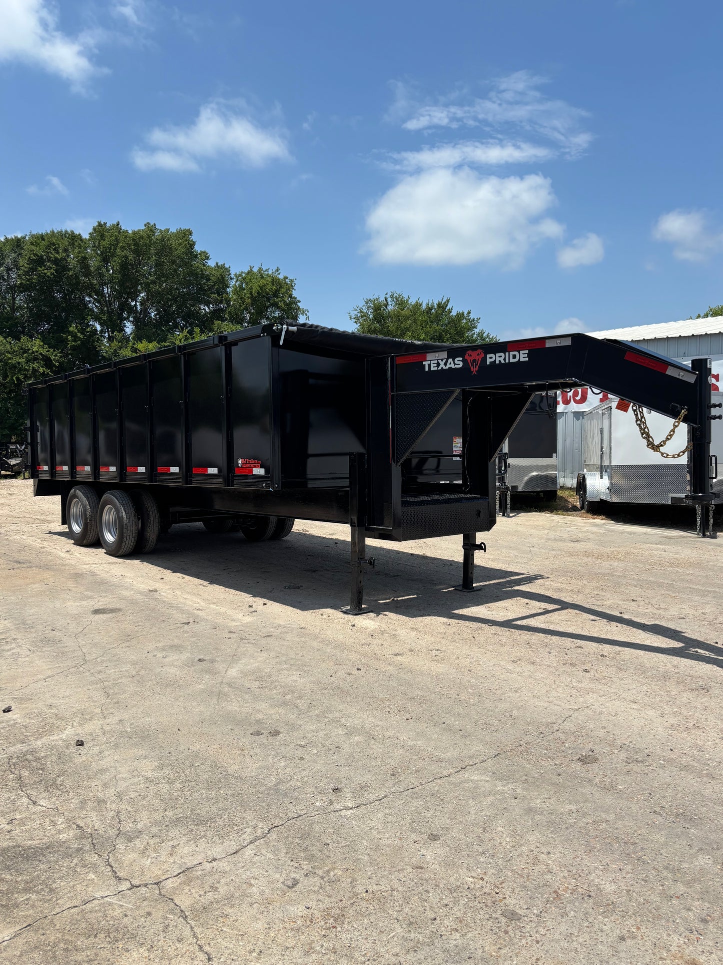 8 x 20' GN Dump Trailer Texas Pride #DT-8204-26KGN