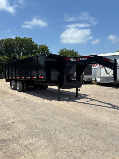 8 x 20' GN Dump Trailer Texas Pride #DT-8204-26KGN