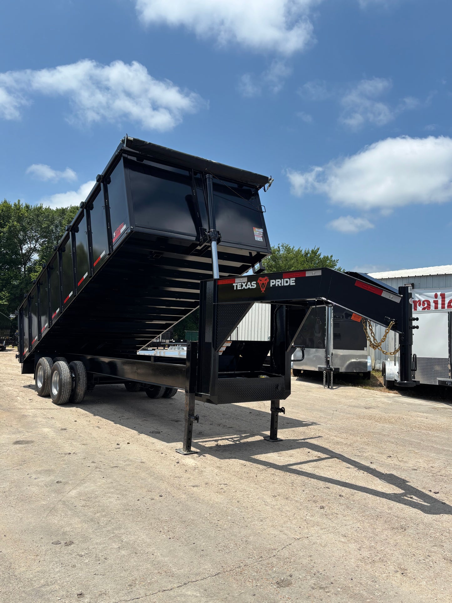 8 x 20' GN Dump Trailer Texas Pride #DT-8204-26KGN