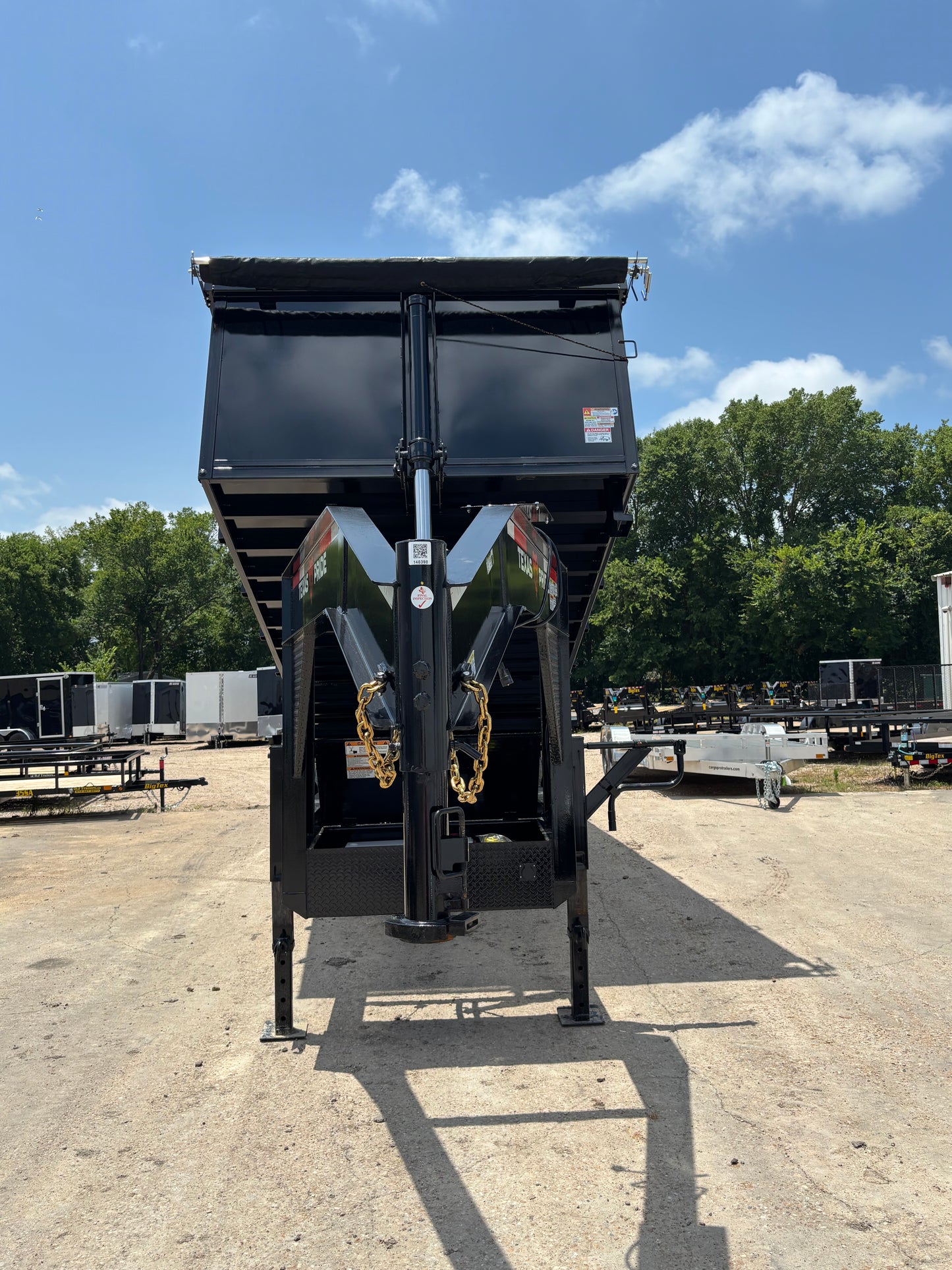 8 x 20' GN Dump Trailer Texas Pride #DT-8204-26KGN