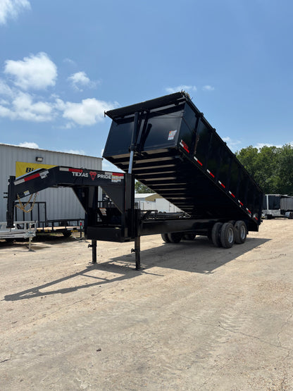 8 x 20' GN Dump Trailer Texas Pride #DT-8204-26KGN