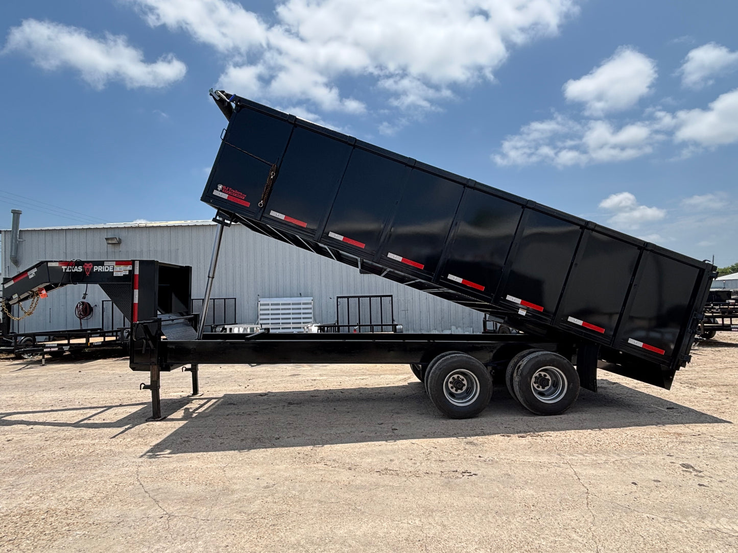 8 x 20' GN Dump Trailer Texas Pride #DT-8204-26KGN