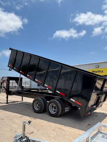 8 x 20' GN Dump Trailer Texas Pride #DT-8204-26KGN