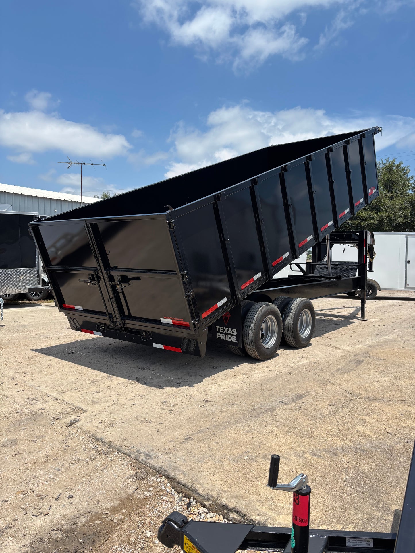 8 x 20' GN Dump Trailer Texas Pride #DT-8204-26KGN