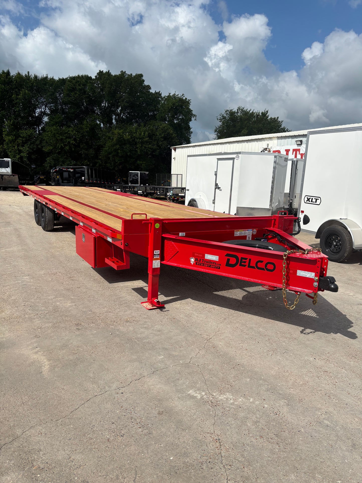 102 x 30' BP Deckover Trailer Delco #FB30