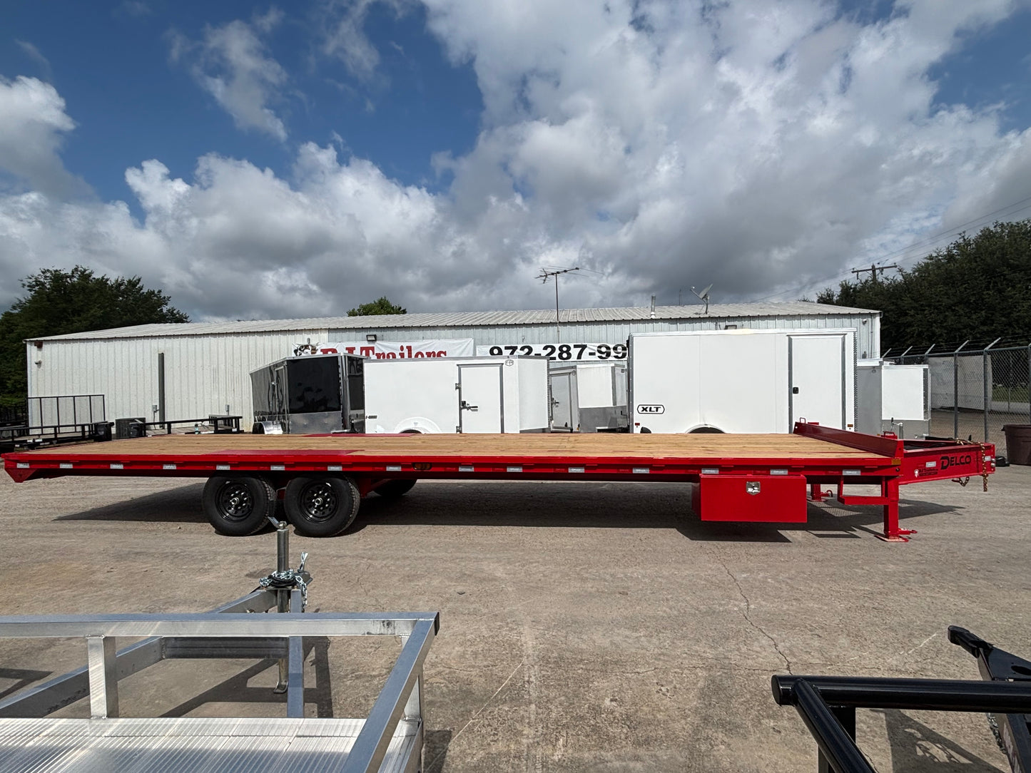 102 x 30' BP Deckover Trailer Delco #FB30