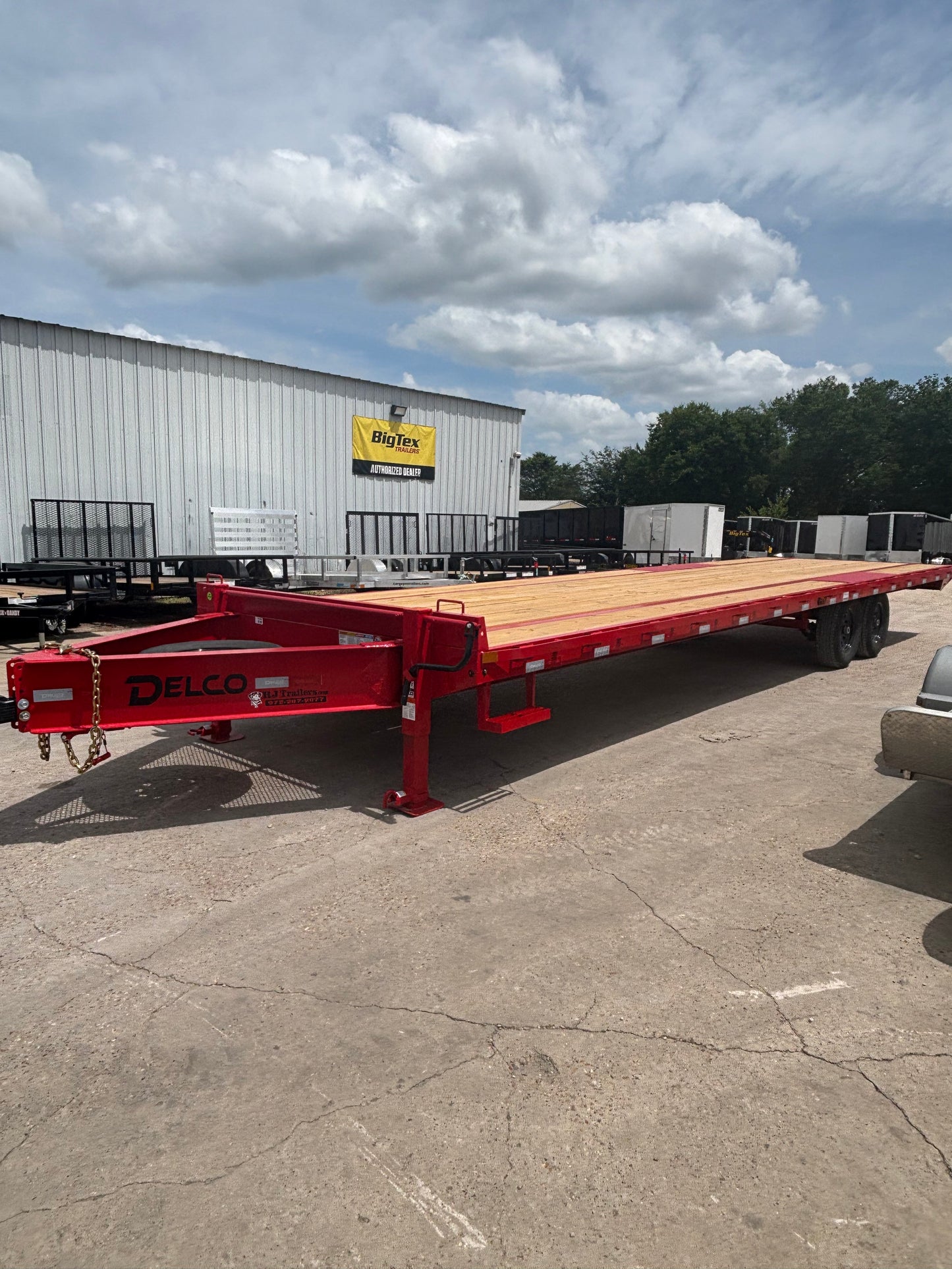 102 x 30' BP Deckover Trailer Delco #FB30