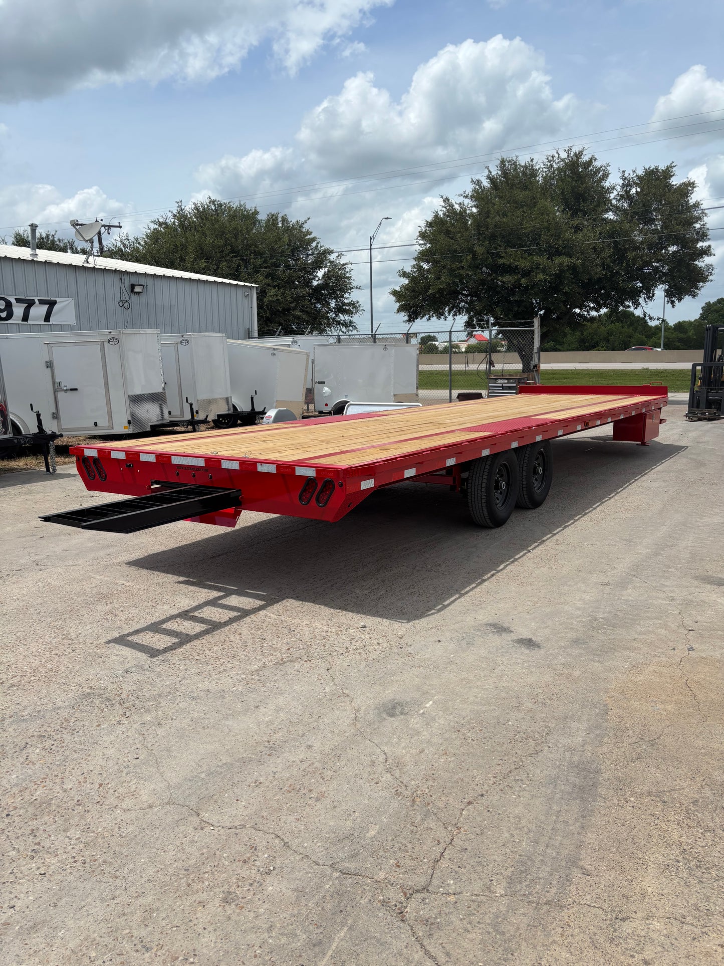 102 x 30' BP Deckover Trailer Delco #FB30
