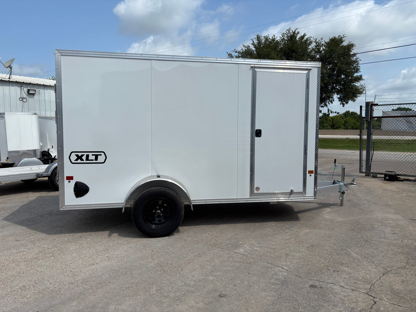 6 x 12SA XLT Pro Series Enclosed Alcom Cargo Trailer #EZEC6X12SAXLT-P