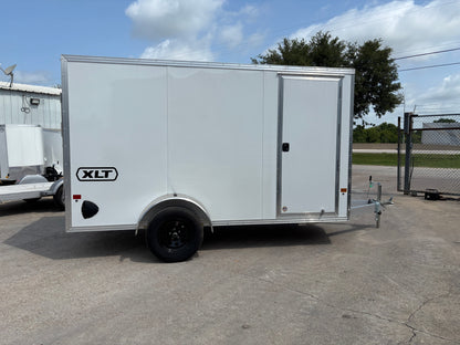 6 x 12SA XLT Pro Series Enclosed Alcom Cargo Trailer #EZEC6X12SAXLT-P