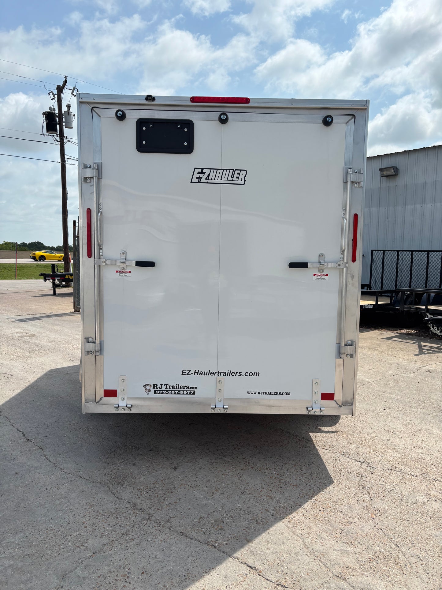 6 x 12SA XLT Pro Series Enclosed Alcom Cargo Trailer #EZEC6X12SAXLT-P
