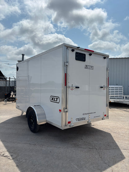6 x 12SA XLT Pro Series Enclosed Alcom Cargo Trailer #EZEC6X12SAXLT-P