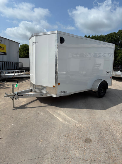 6 x 12SA XLT Pro Series Enclosed Alcom Cargo Trailer #EZEC6X12SAXLT-P