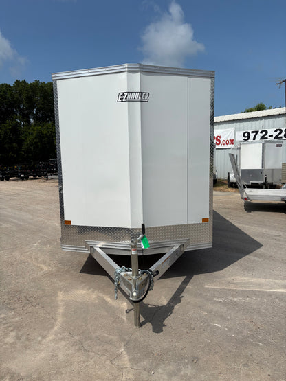 6 x 12SA XLT Pro Series Enclosed Alcom Cargo Trailer #EZEC6X12SAXLT-P