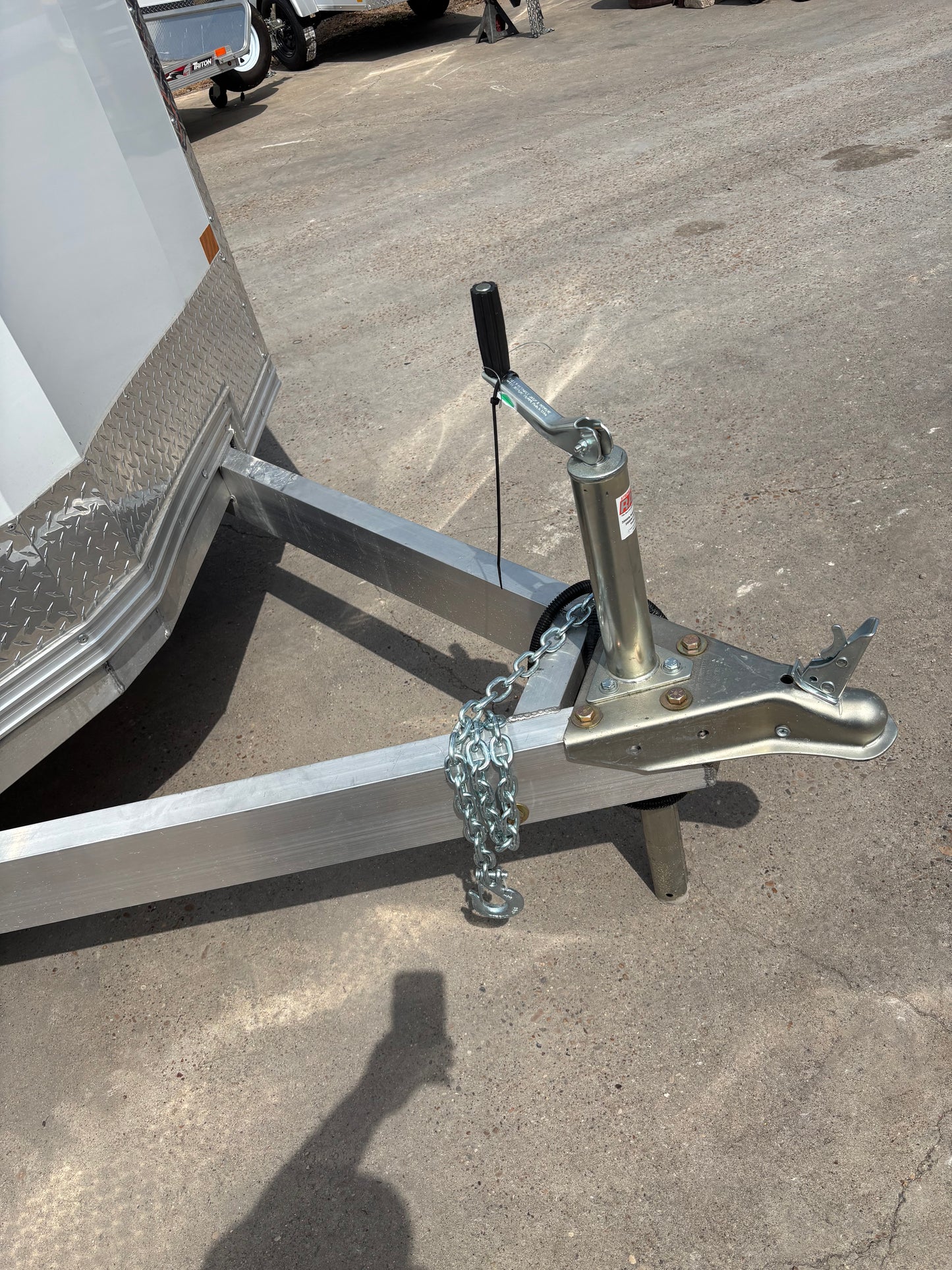 6 x 12SA XLT Pro Series Enclosed Alcom Cargo Trailer #EZEC6X12SAXLT-P