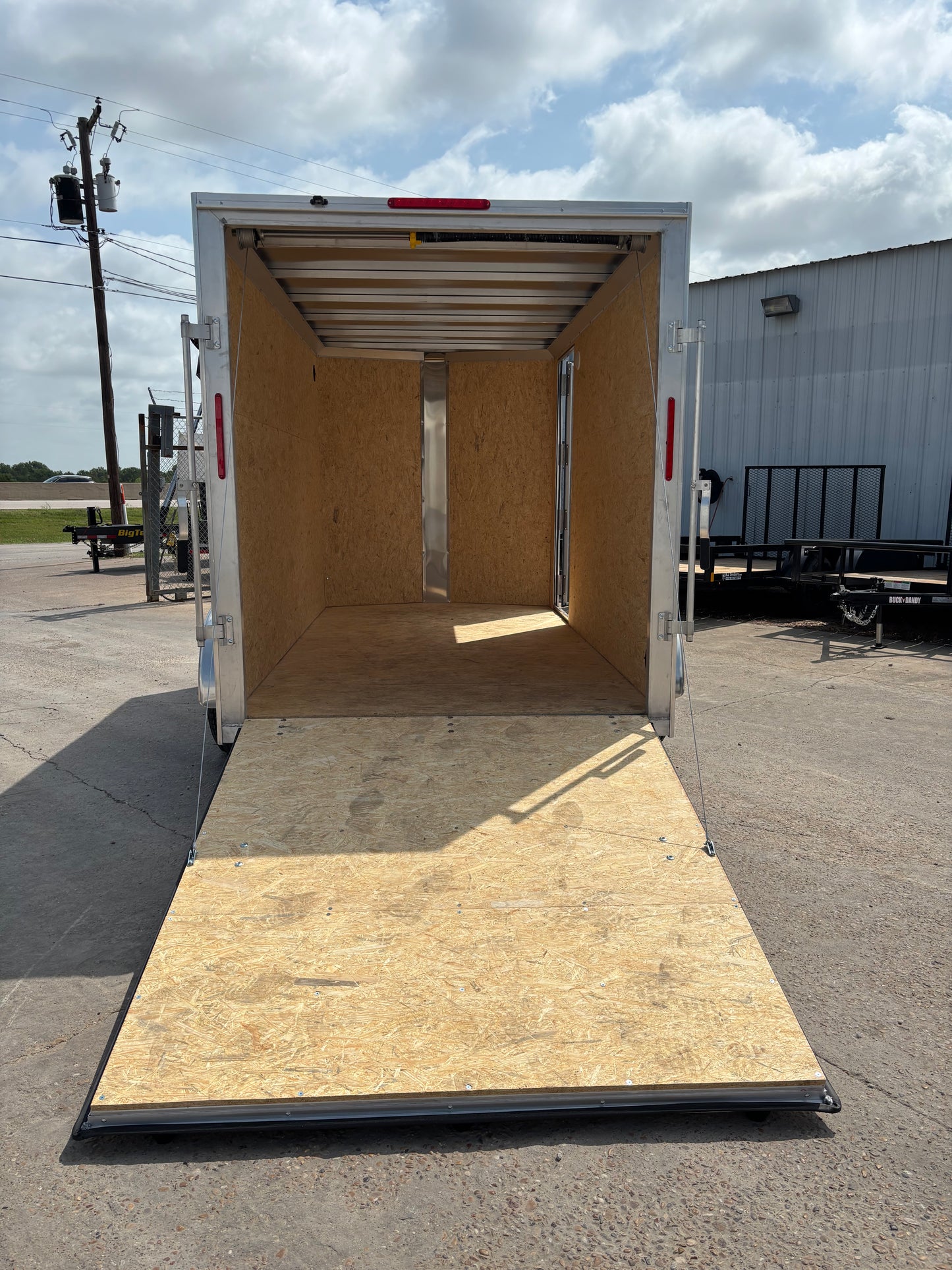 6 x 12SA XLT Pro Series Enclosed Alcom Cargo Trailer #EZEC6X12SAXLT-P