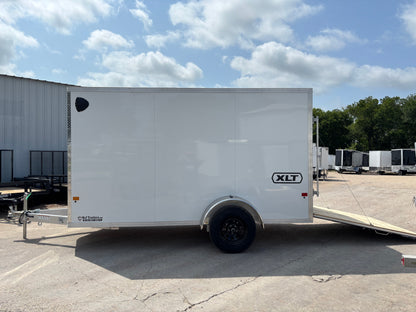 6 x 12SA XLT Pro Series Enclosed Alcom Cargo Trailer #EZEC6X12SAXLT-P