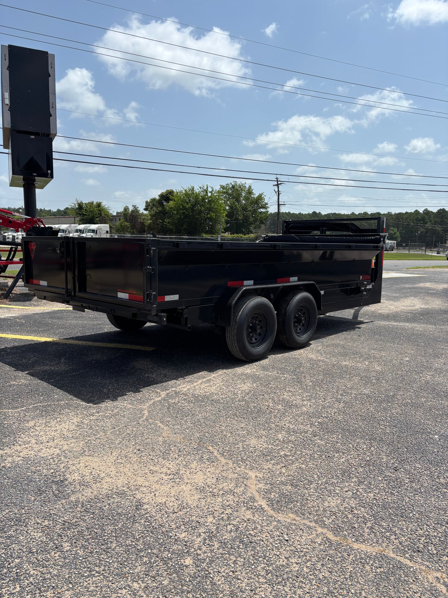 7 x 16' GN Dump Trailer Texas Pride #DT-7162-14KGN