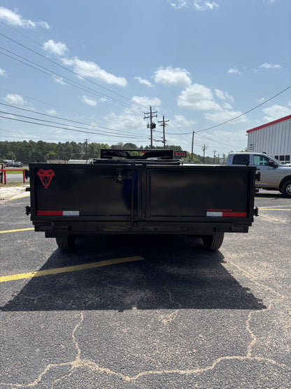 7 x 16' GN Dump Trailer Texas Pride #DT-7162-14KGN