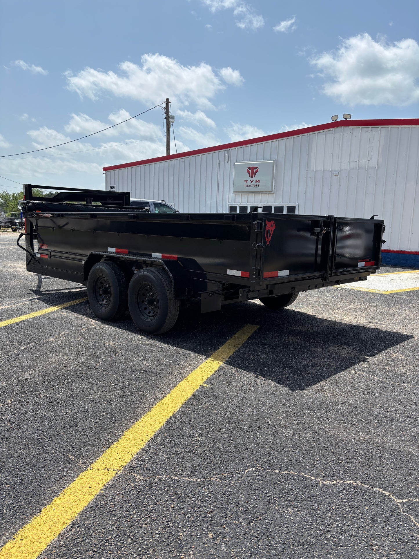 7 x 16' GN Dump Trailer Texas Pride #DT-7162-14KGN