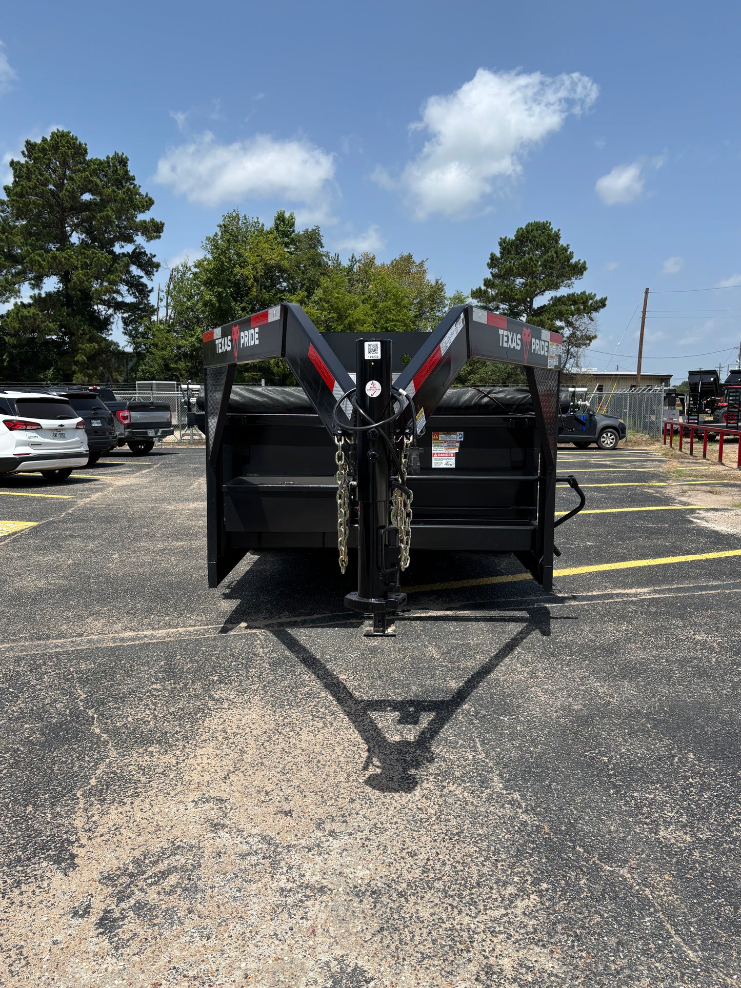 7 x 16' GN Dump Trailer Texas Pride #DT-7162-14KGN