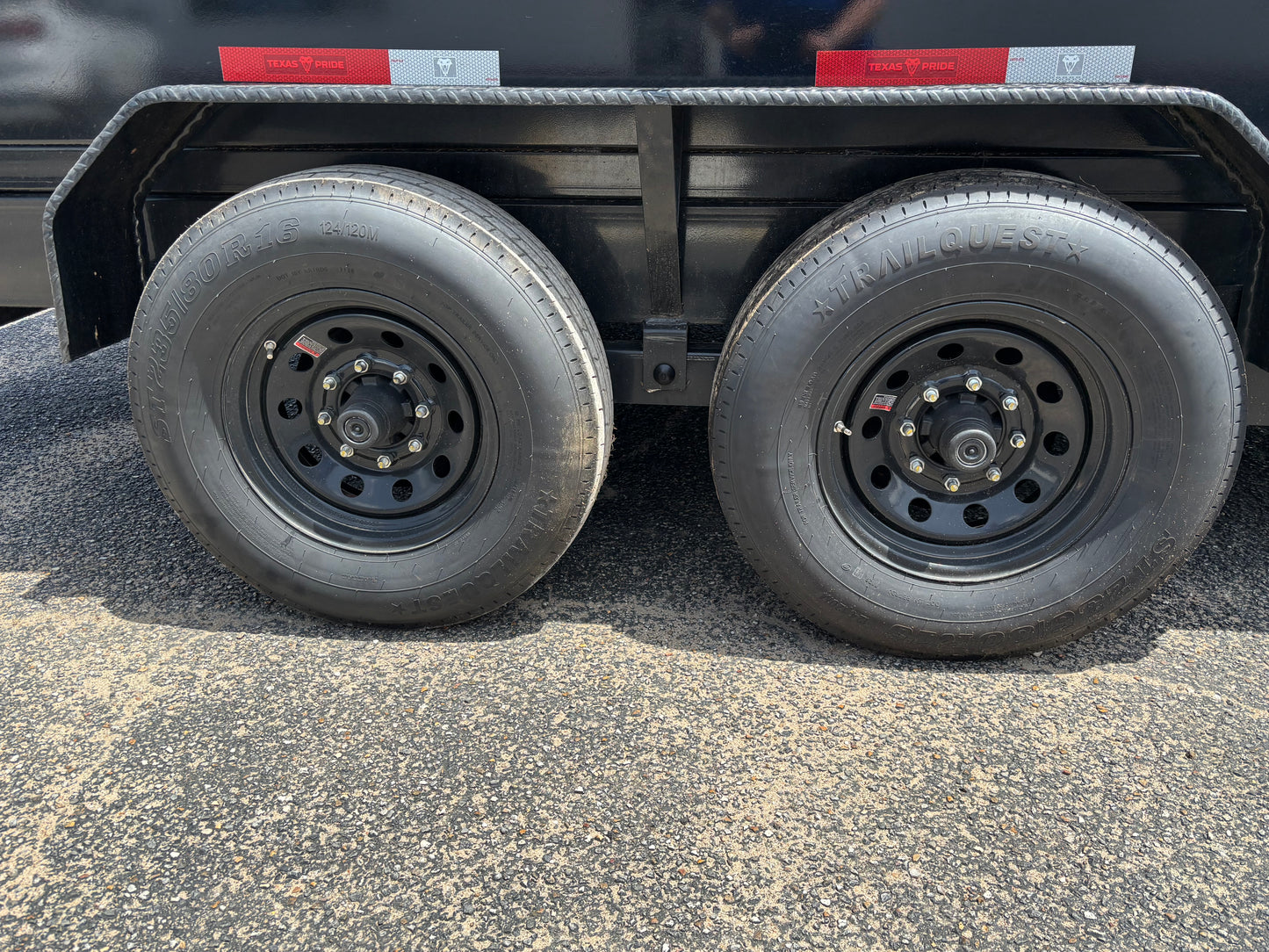 7 x 16' GN Dump Trailer Texas Pride #DT-7162-14KGN